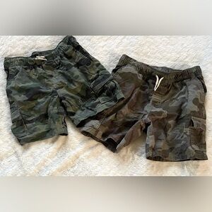 Cat & Jack and wonder nation Boys Camo Swim Trunks in Green and Brown both 6/7